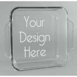 Glass Cake Dish - 8in x 8in