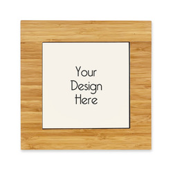 Bamboo Trivet with Ceramic Tile Insert