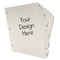 Binder Tab Dividers - Set of 6