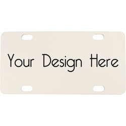 Mini / Bicycle License Plate - 4 Holes