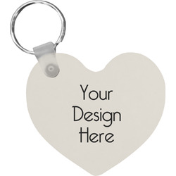 Heart Plastic Keychain