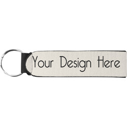 Neoprene Keychain Fob