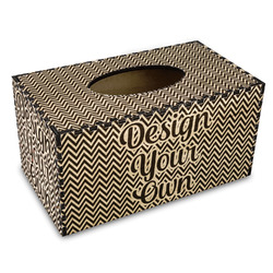 Wood Tissue Box Cover - Rectangle
