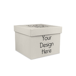 Gift Box with Lid - Canvas Wrapped - Small