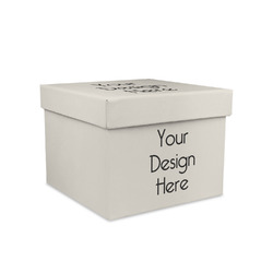 Gift Box with Lid - Canvas Wrapped - Medium