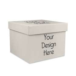 Gift Box with Lid - Canvas Wrapped - Large