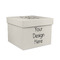 Gift Boxes with Lid - Canvas Wrapped - Large