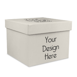 Gift Box with Lid - Canvas Wrapped - X-Large