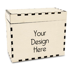 Design Your Own Wood Recipe Box - Full Color Print