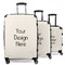 3-Piece Luggage Sets - 20" Carry On - 24" Medium Checked - 28" Large Checked