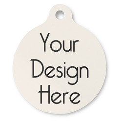 Round Pet ID Tag