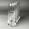 Champagne Flutes - Stemless - Laser Engraved - Set of 4
