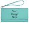 Ladies Leatherette Wallets - Laser Engraved - Teal