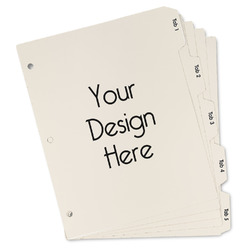 Binder Tab Dividers
