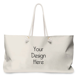 Large Tote Bag with Rope Handles