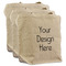 Reusable Cotton Grocery Bags - Set of 3