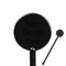 5.5" Round Plastic Stir Sticks - Black - Double-Sided