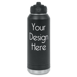 Water Bottle - Laser Engraved - Single-Sided