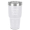 30 oz Stainless Steel Tumblers - White - Single-Sided