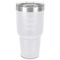 30 oz Stainless Steel Tumblers - White - Single-Sided