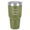 30 oz Stainless Steel Tumblers - Olive - Single-Sided