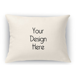 Rectangular Throw Pillow Case - 12" x 18"