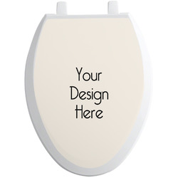 Toilet Seat Decal - Elongated
