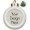 Ceramic Ball Ornaments - Christmas Tree