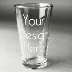 Pint Glass - Laser Engraved - Single