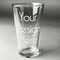 Pint Glasses - Laser Engraved - Single