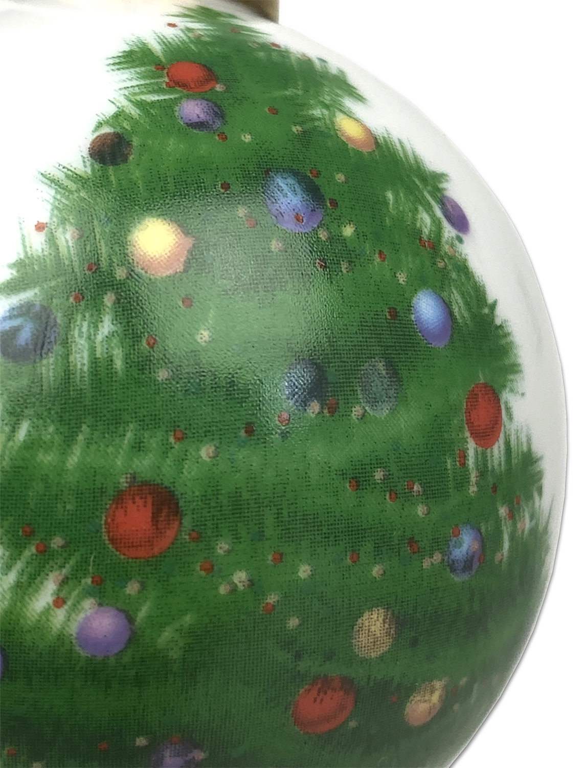Custom Cheer Ceramic Ball Ornament - Christmas Tree (Personalized ...
