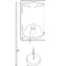 7 inch drum lamp shade with base attachment diagram