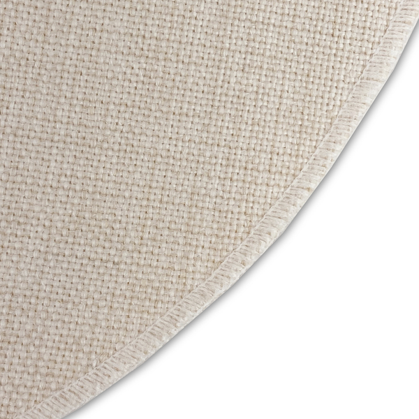 Round Linen Placemats Detail