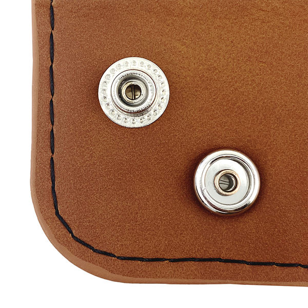 6" x 6" Leather Tray Detail