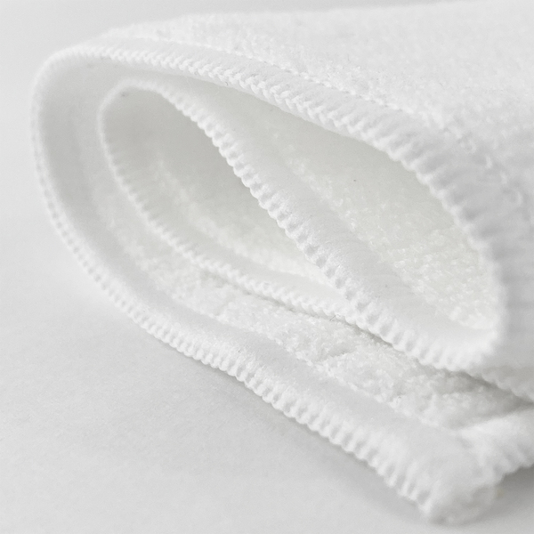 Dish Rag - DETAIL (rolled edges)