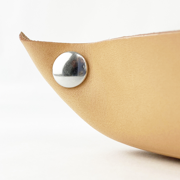 Genuine Leather Valet Trays - Detail Corner