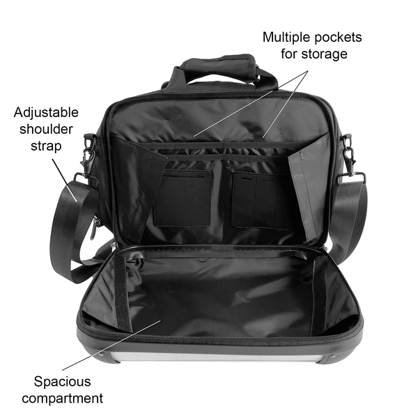 15" Hard Shell Backpack - INSIDE