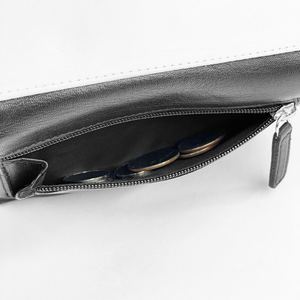 Genuine Leather Women's Wallet Small - Coins