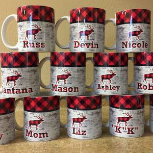 Group of Matching Mugs