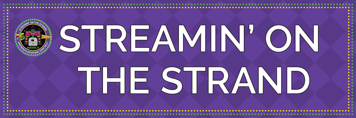 Streamin' on the Strand Banner