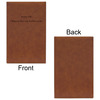 Generated Product Preview for TODD FREDERICK Review of Multiline Text Leatherette Journal (Personalized)