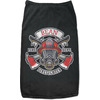 Generated Product Preview for Janelle Review of Firefighter Black Pet Shirt (Personalized)