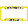 Generated Product Preview for Pamela Review of Buzzing Bee License Plate Frame (Personalized)