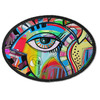 Generated Product Preview for DF Review of Abstract Eye Painting Iron on Patches