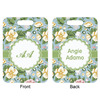 Generated Product Preview for JO ANN CURCIO Review of Vintage Floral Metal Luggage Tag w/ Monogram