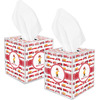 Generated Product Preview for Tolu Review of Firetrucks Tissue Box Cover (Personalized)