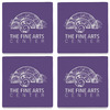 Generated Product Preview for Kelly Review of Logo Absorbent Stone Coasters - Set of 4
