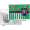Generated Product Preview for Ashley Review of Football Jersey Vinyl Passport Holder (Personalized)