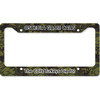 Generated Product Preview for Scott Fletcher Review of Green Camo License Plate Frame (Personalized)