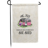 Generated Product Preview for Sharon Review of Camper Garden Flag (Personalized)